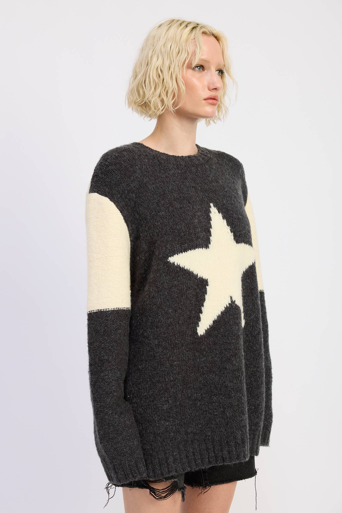 Star Oversized Sweater