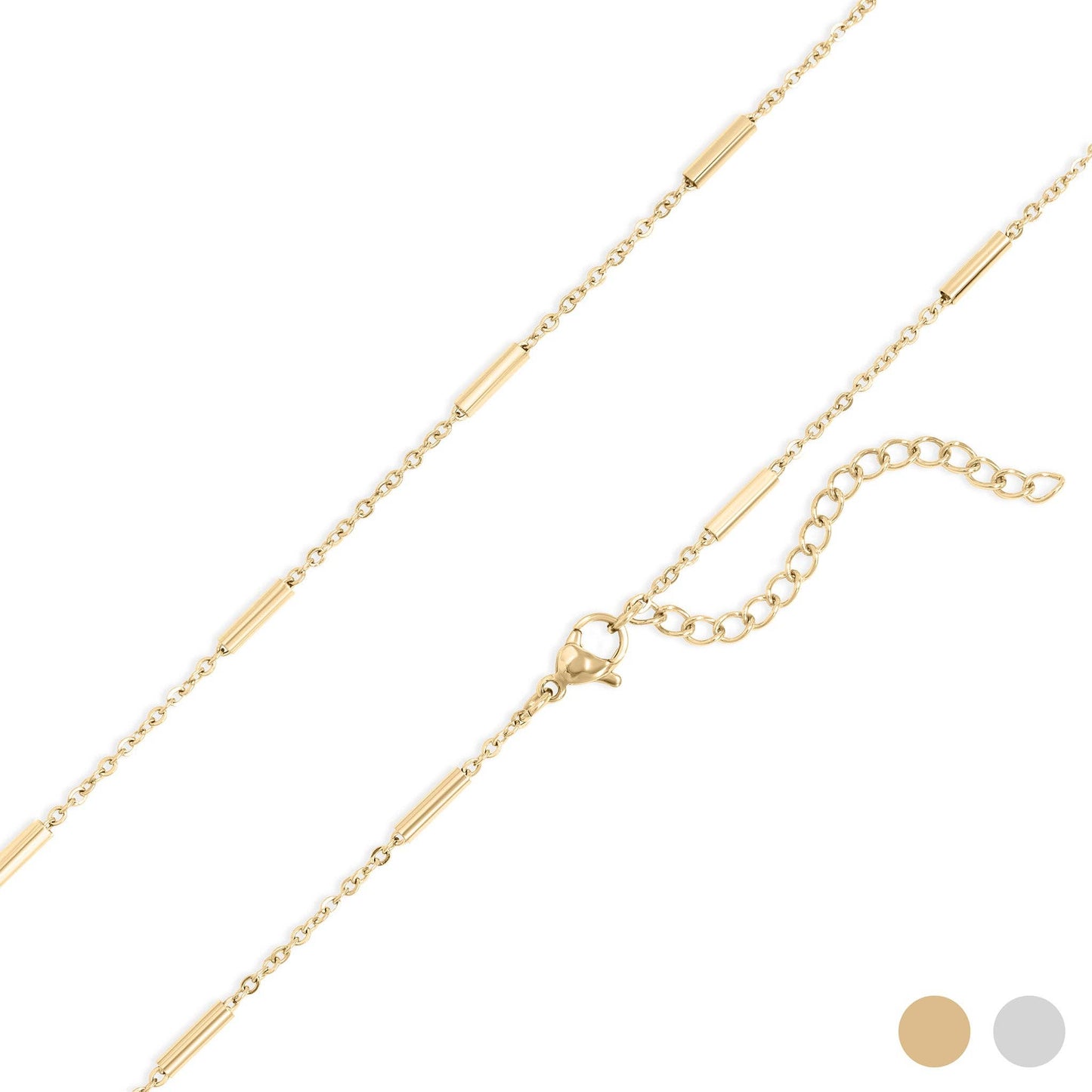 Satellite Bar Chain Necklace