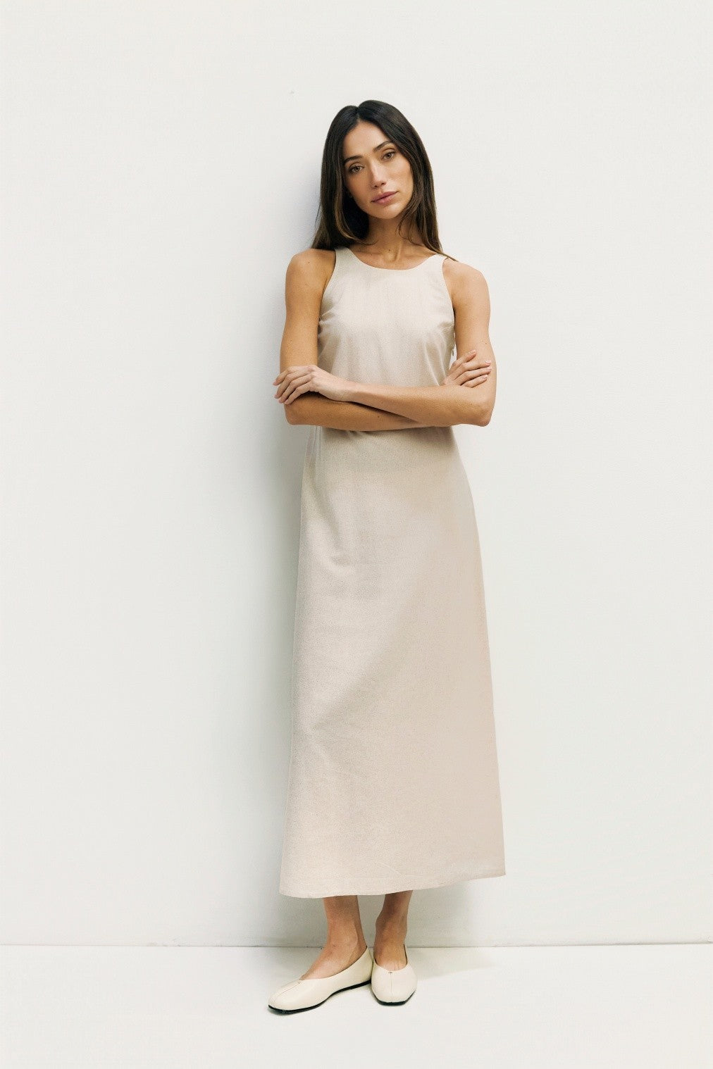 Melanie Linen Dress
