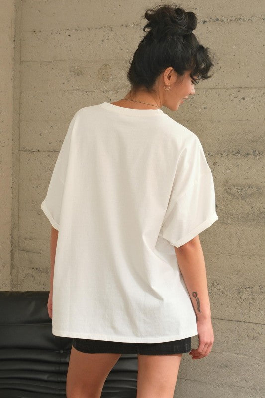 Oversized Tshirt in White