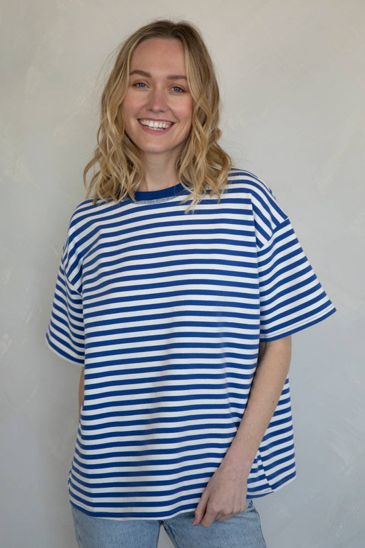 Cassandra Striped Tee