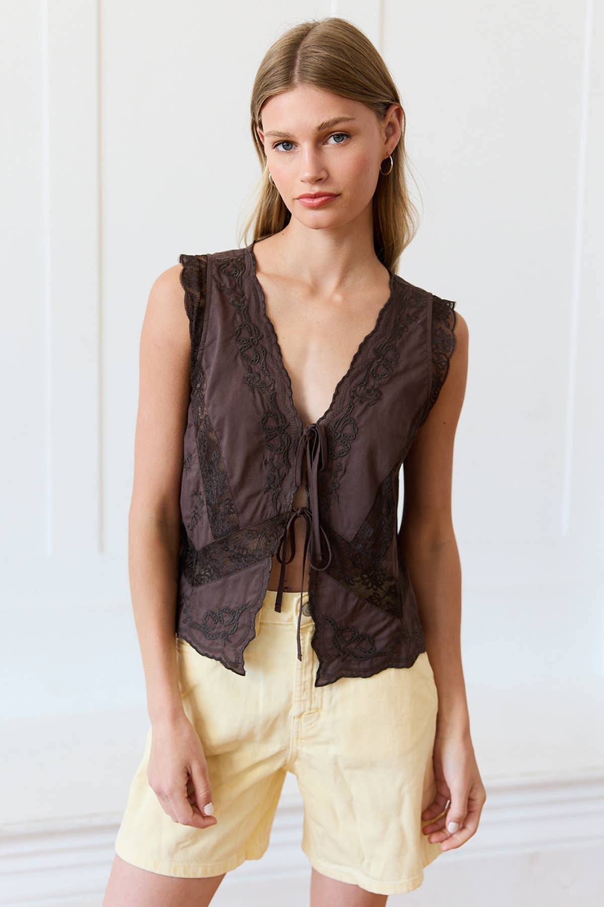 Lucie Tie Top