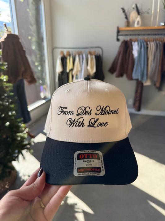 From Des Moines With Love Hat