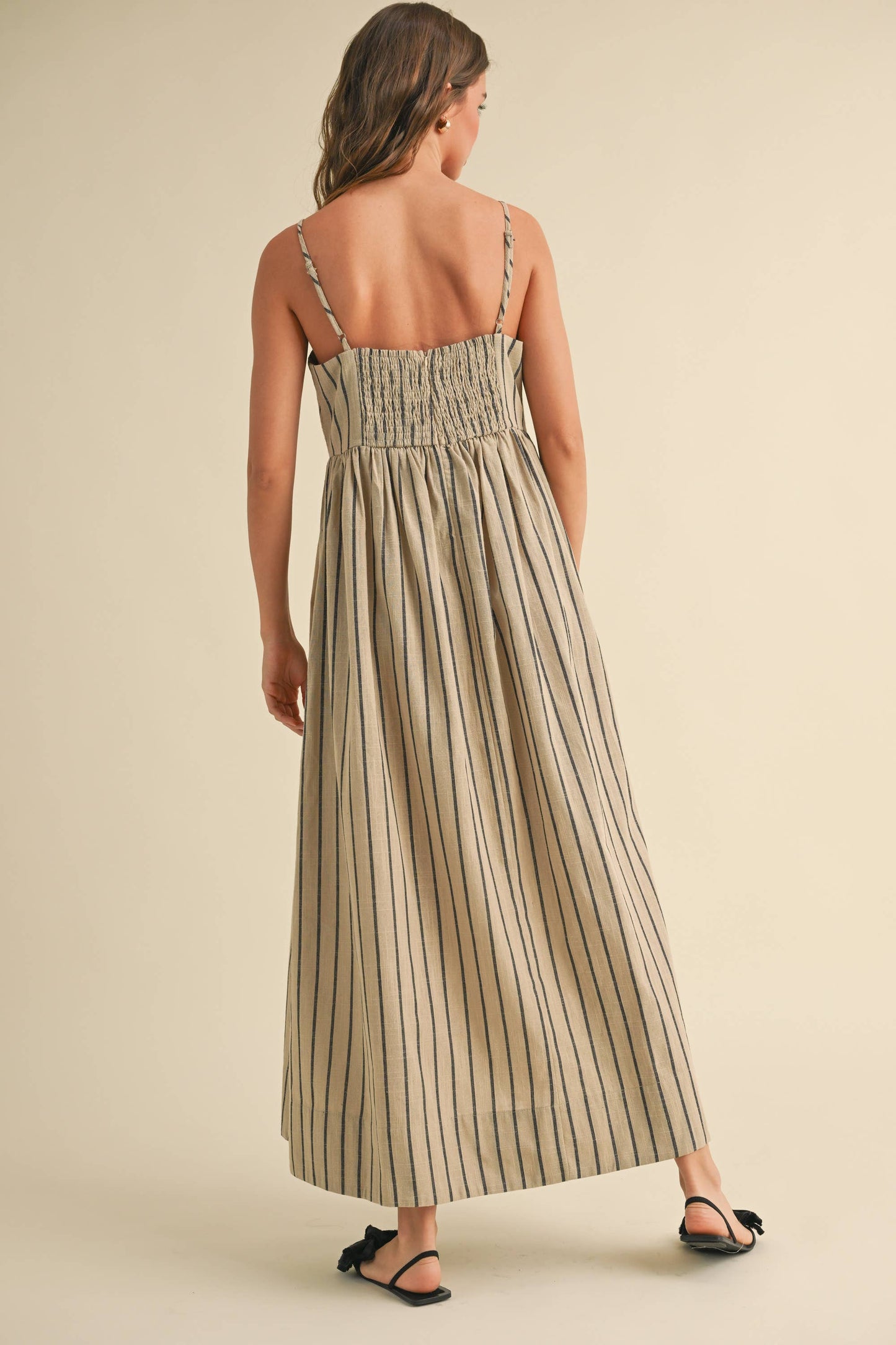 Gwen Stripe Long Dress