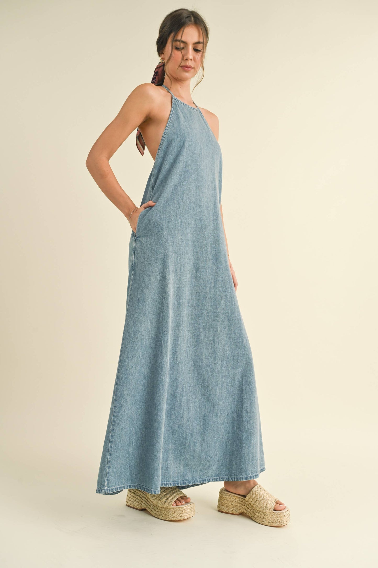 Denim Maxi