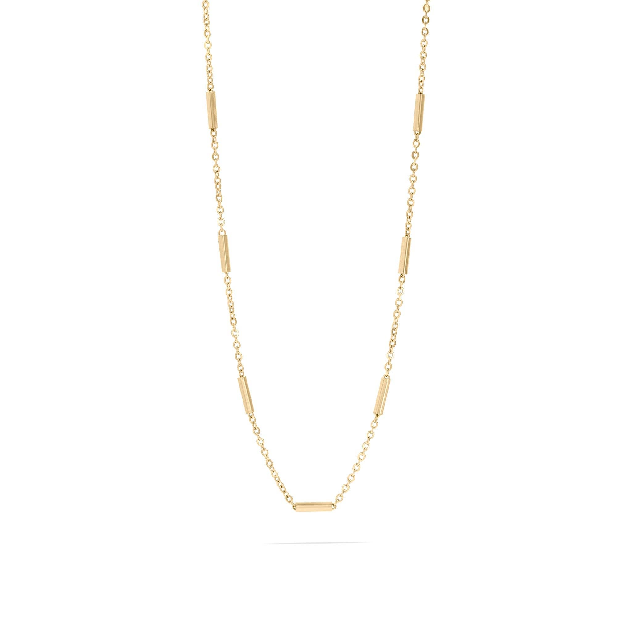 Satellite Bar Chain Necklace