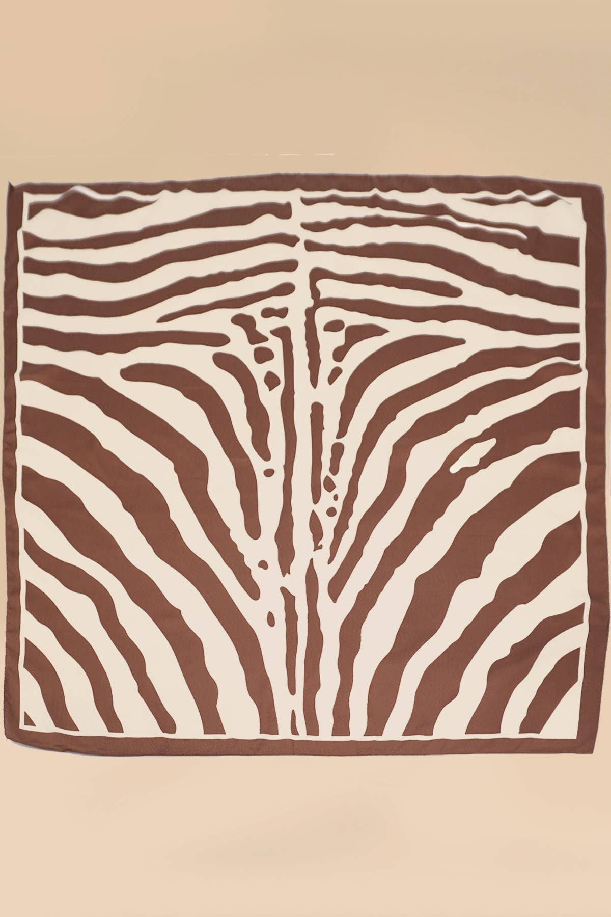 Zebra Print Scarf
