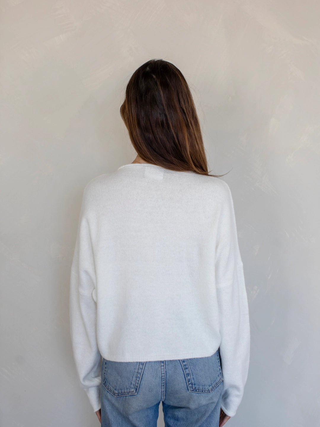 Piper Cardigan in Snow