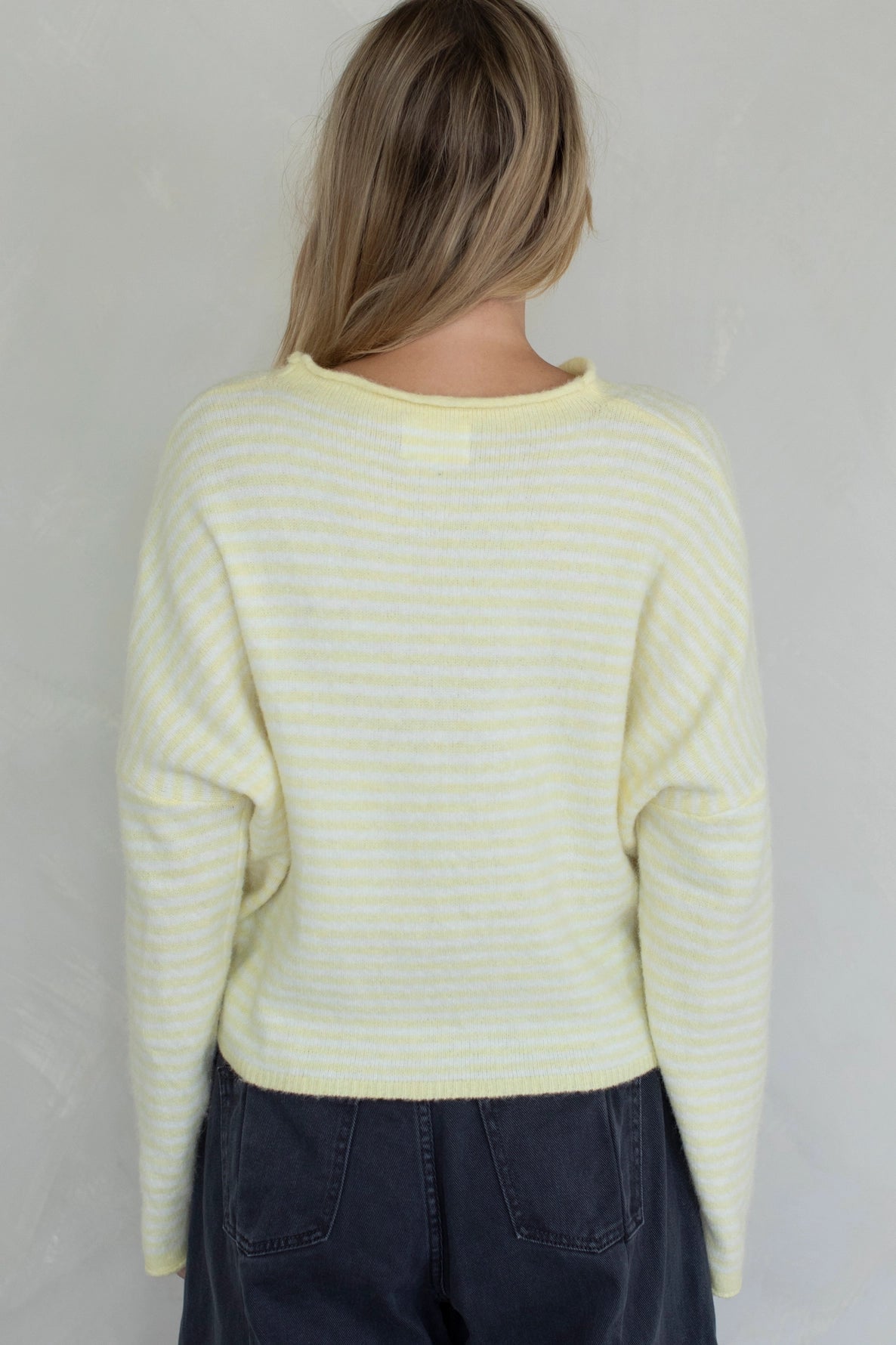 Stripe Butter Piper Cardigan