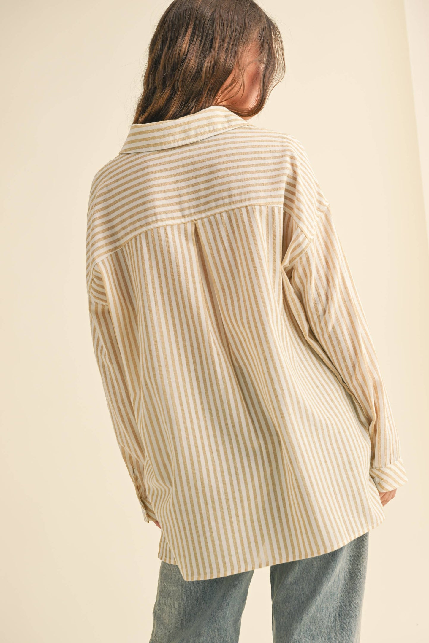 Mustard Button Down