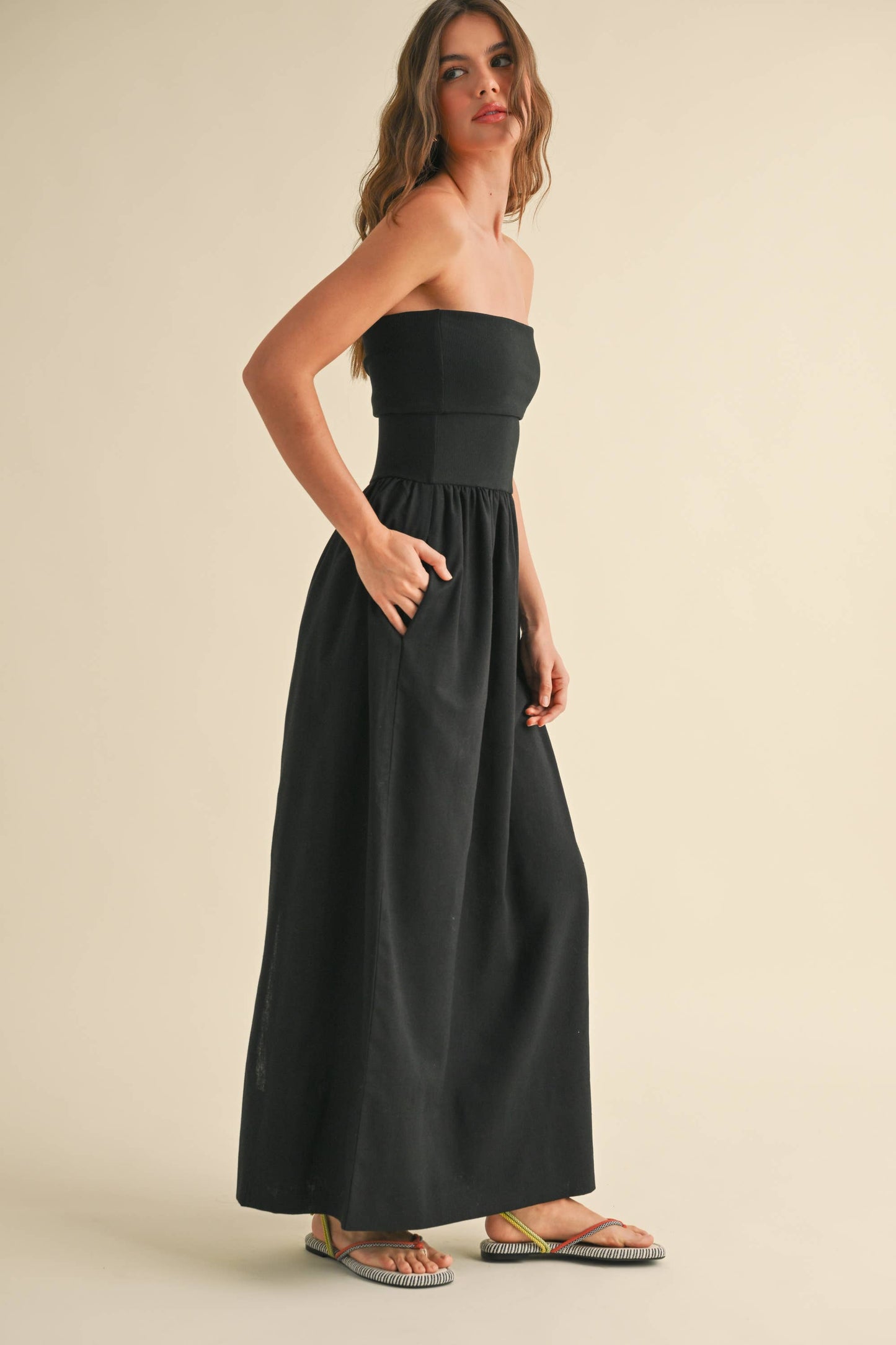 Mel Sundress in Black