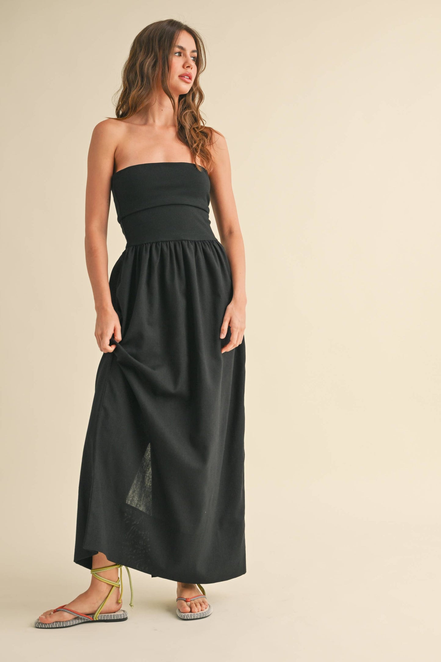 Mel Sundress in Black