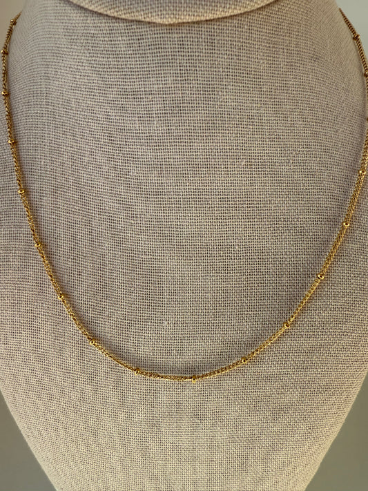 Satellite Necklace in Gold