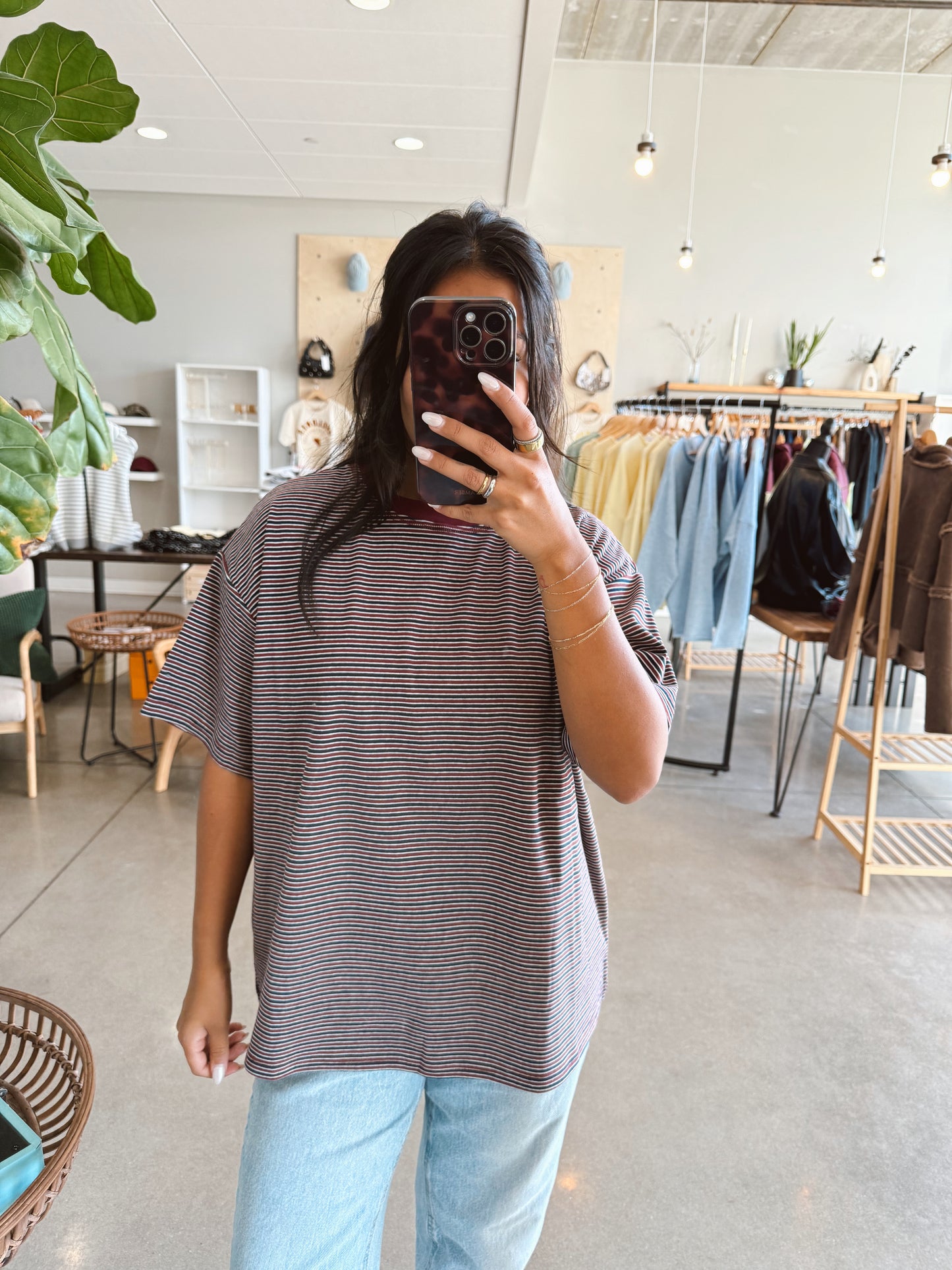 Gwen Stripe Tee