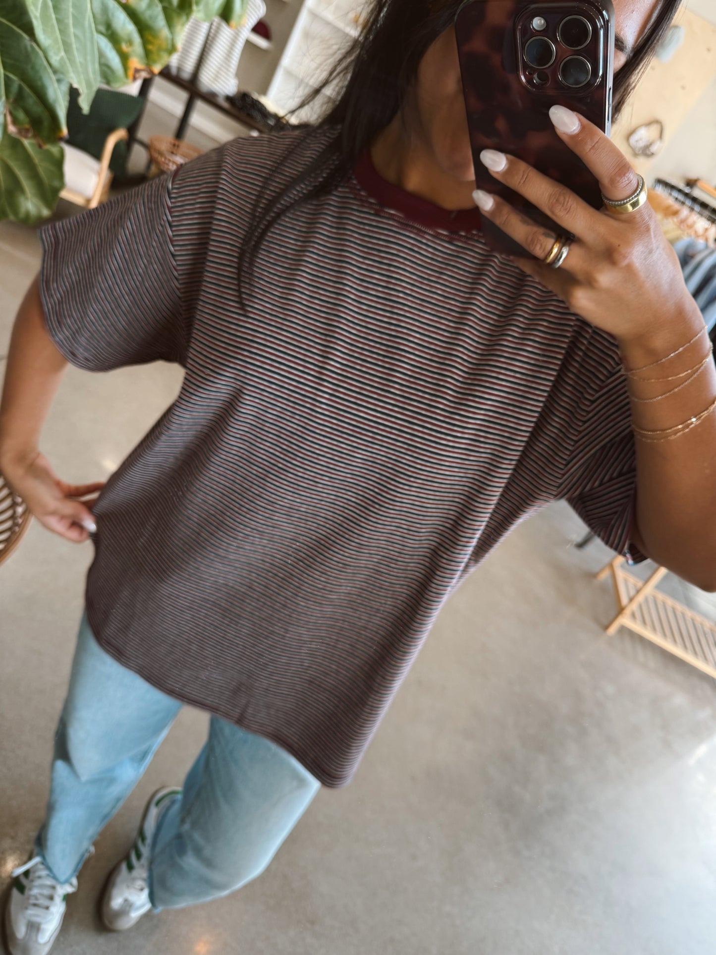 Gwen Stripe Tee