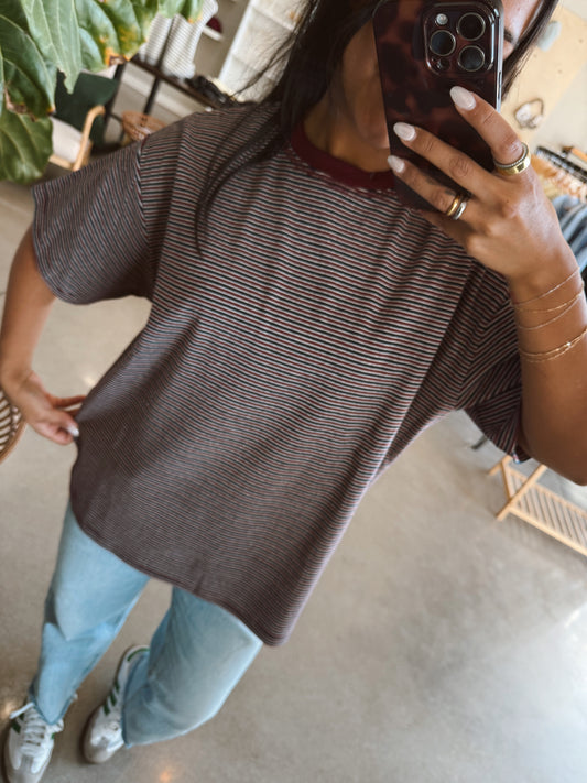 Gwen Stripe Tee
