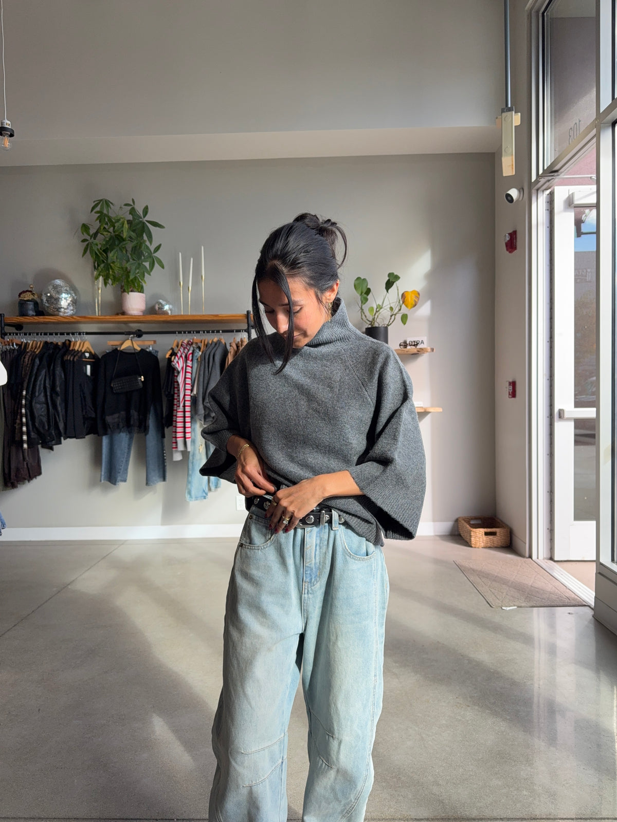 Marley Mock Neck Sweater