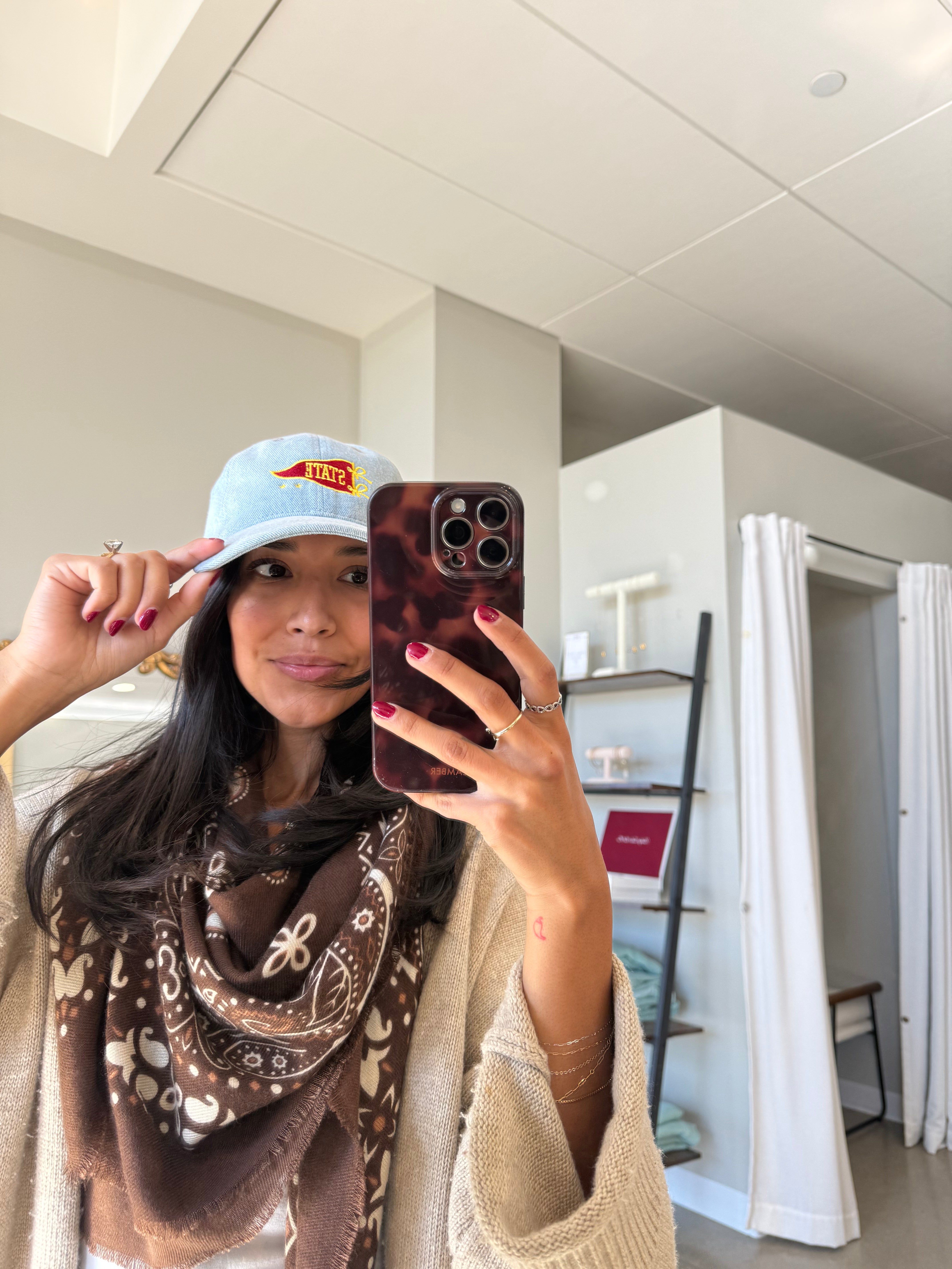 State Flag Embroidered Hat