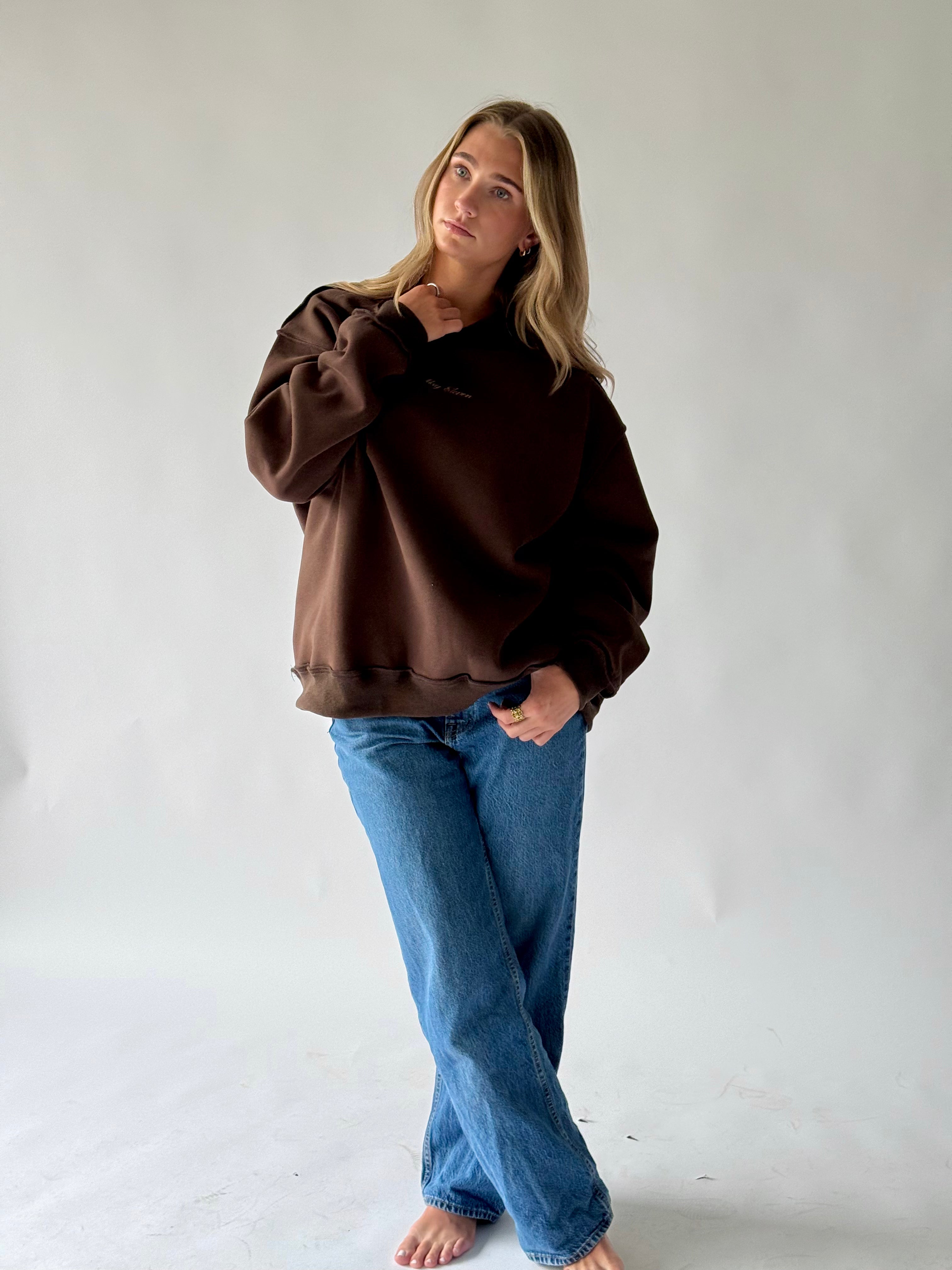 May Eleven Mock Crew in Brown