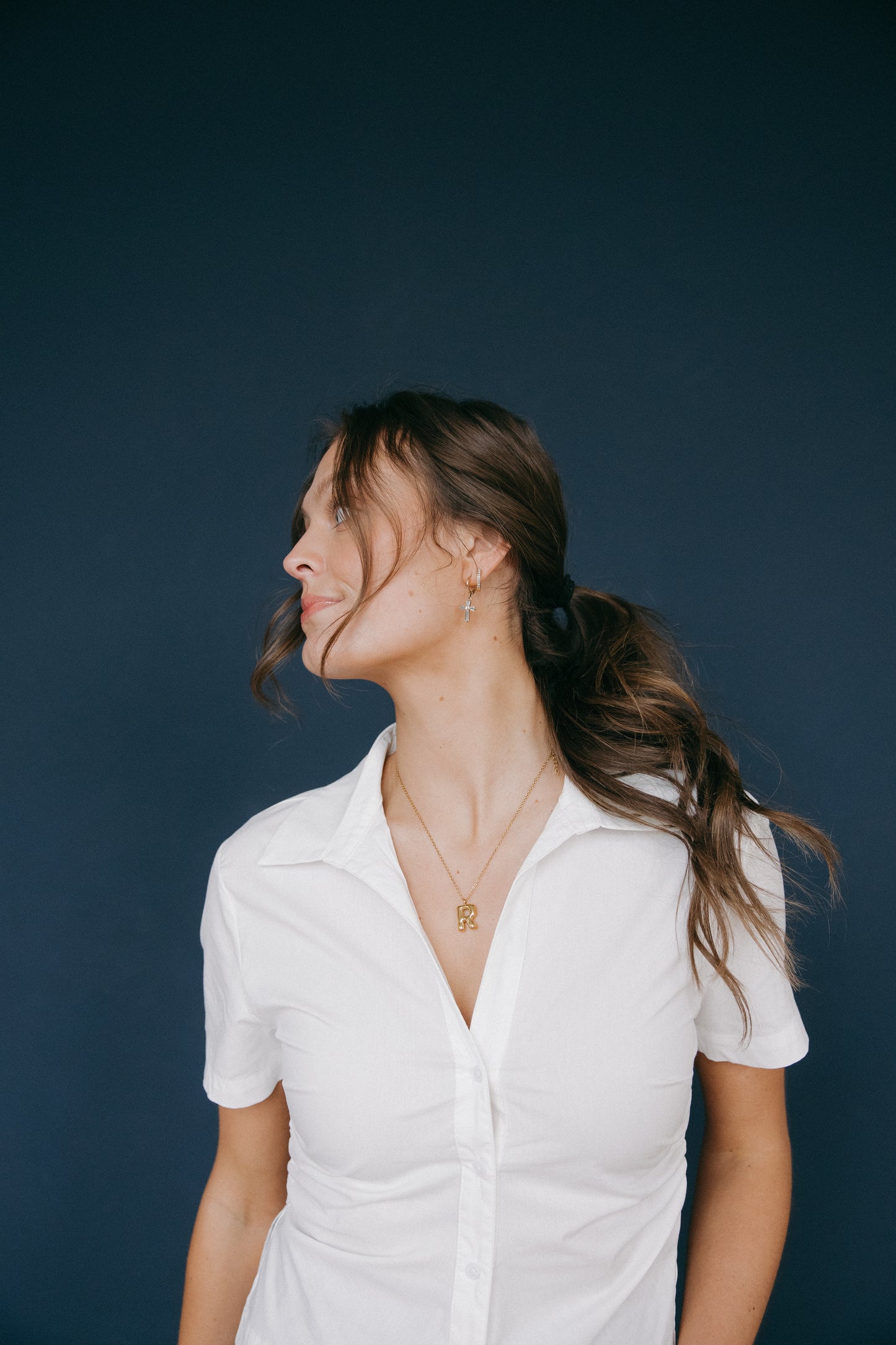 The Saxon Top in White