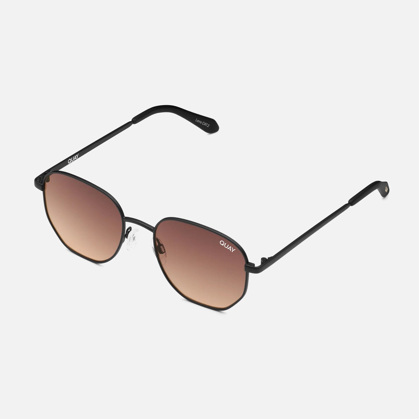 QUAY Big Time Blk/Brown
