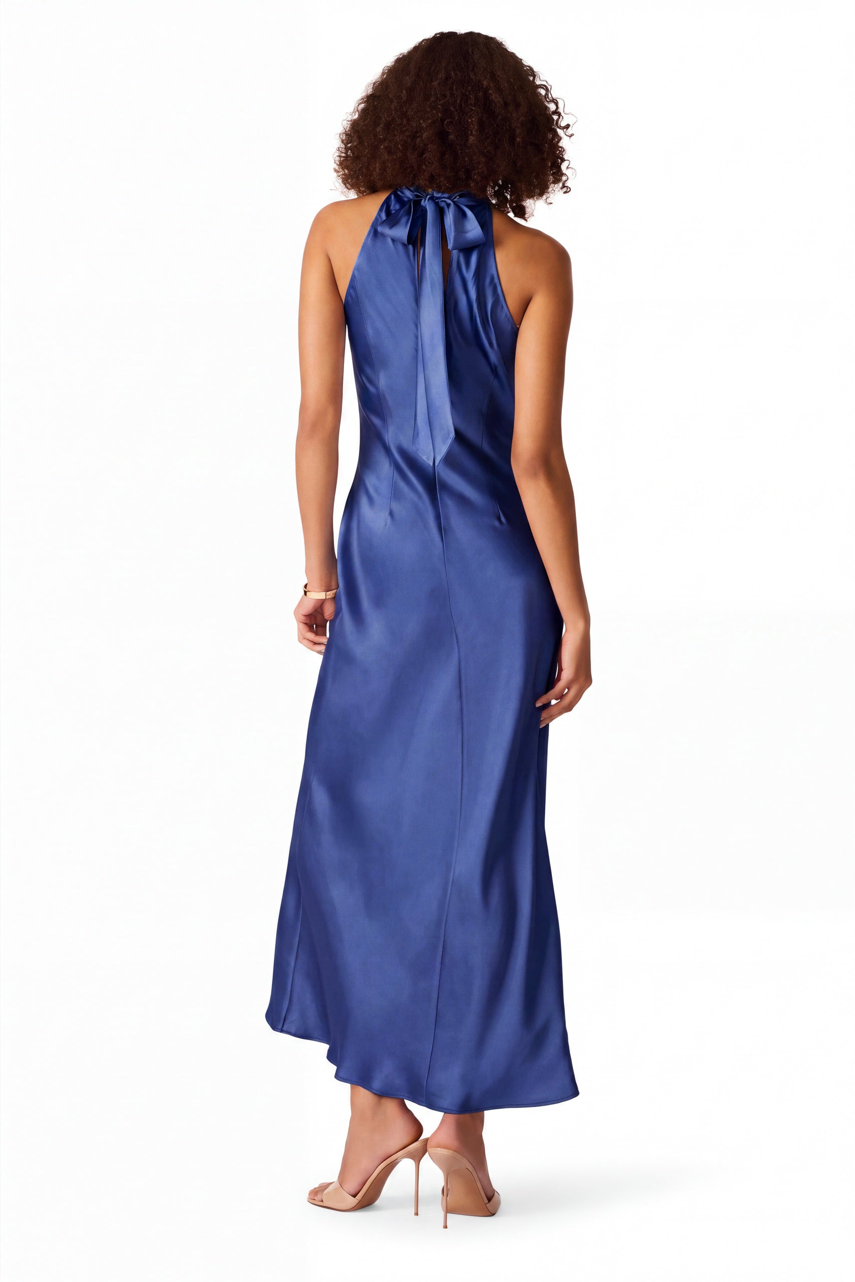 Lara Dress in Deep Blue