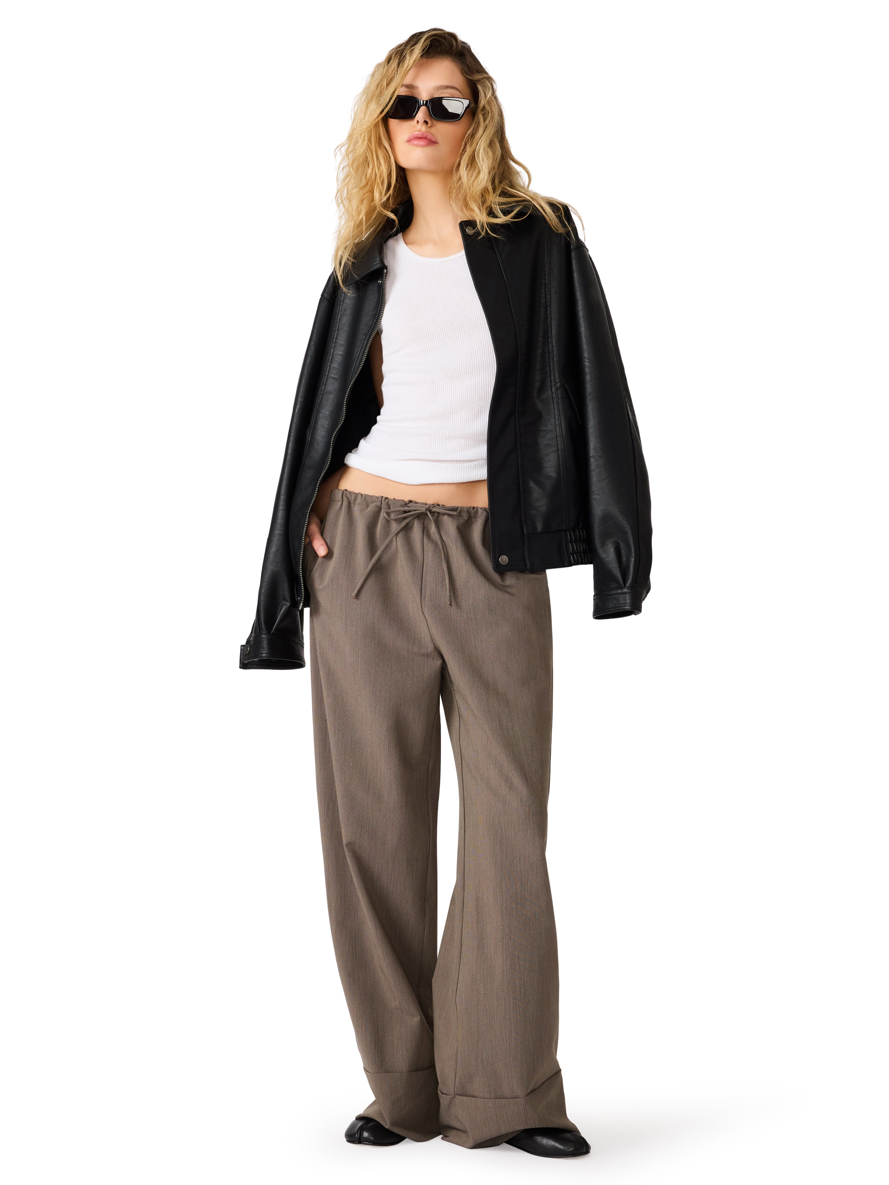 Idra Pant in Walnut