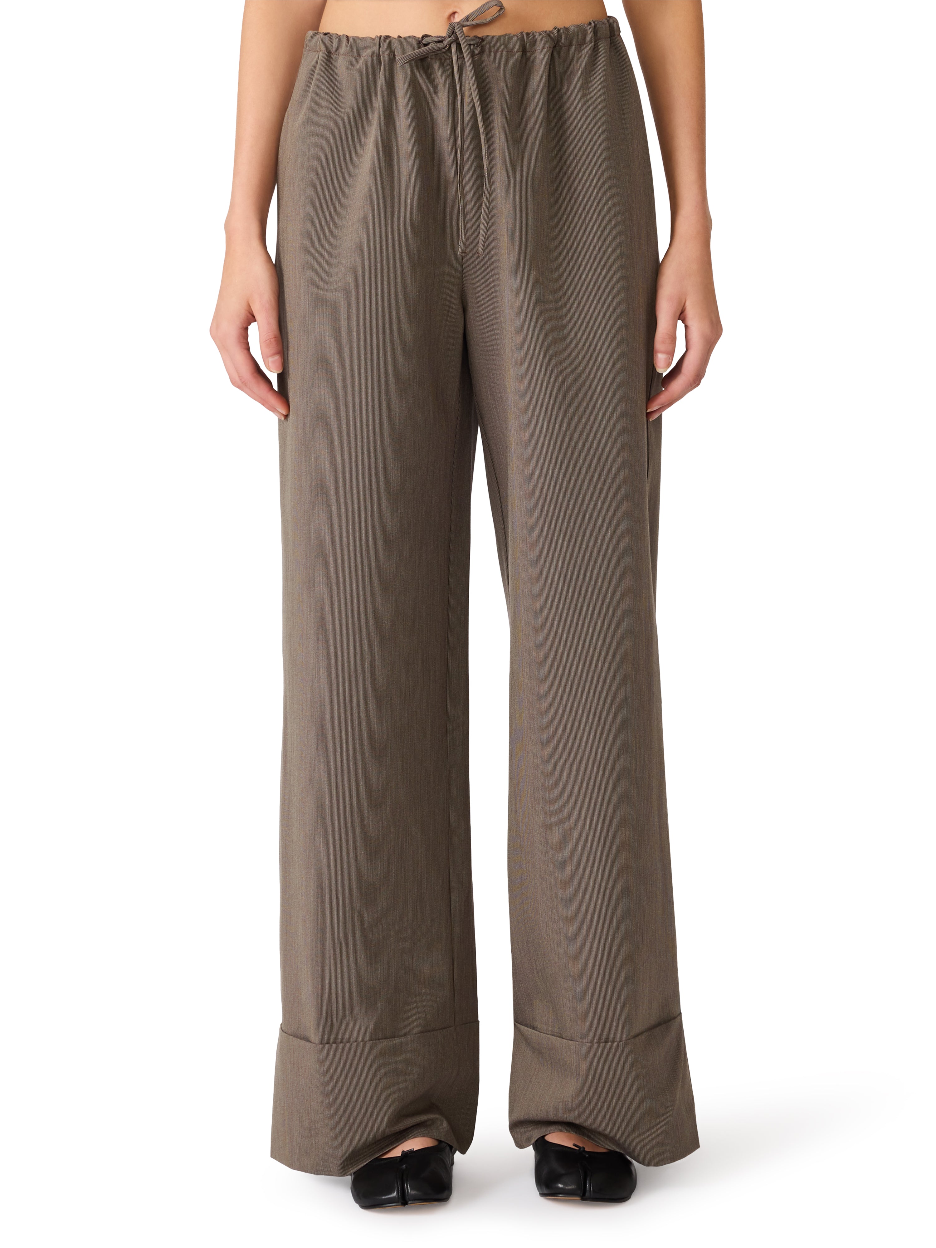 Idra Pant in Walnut