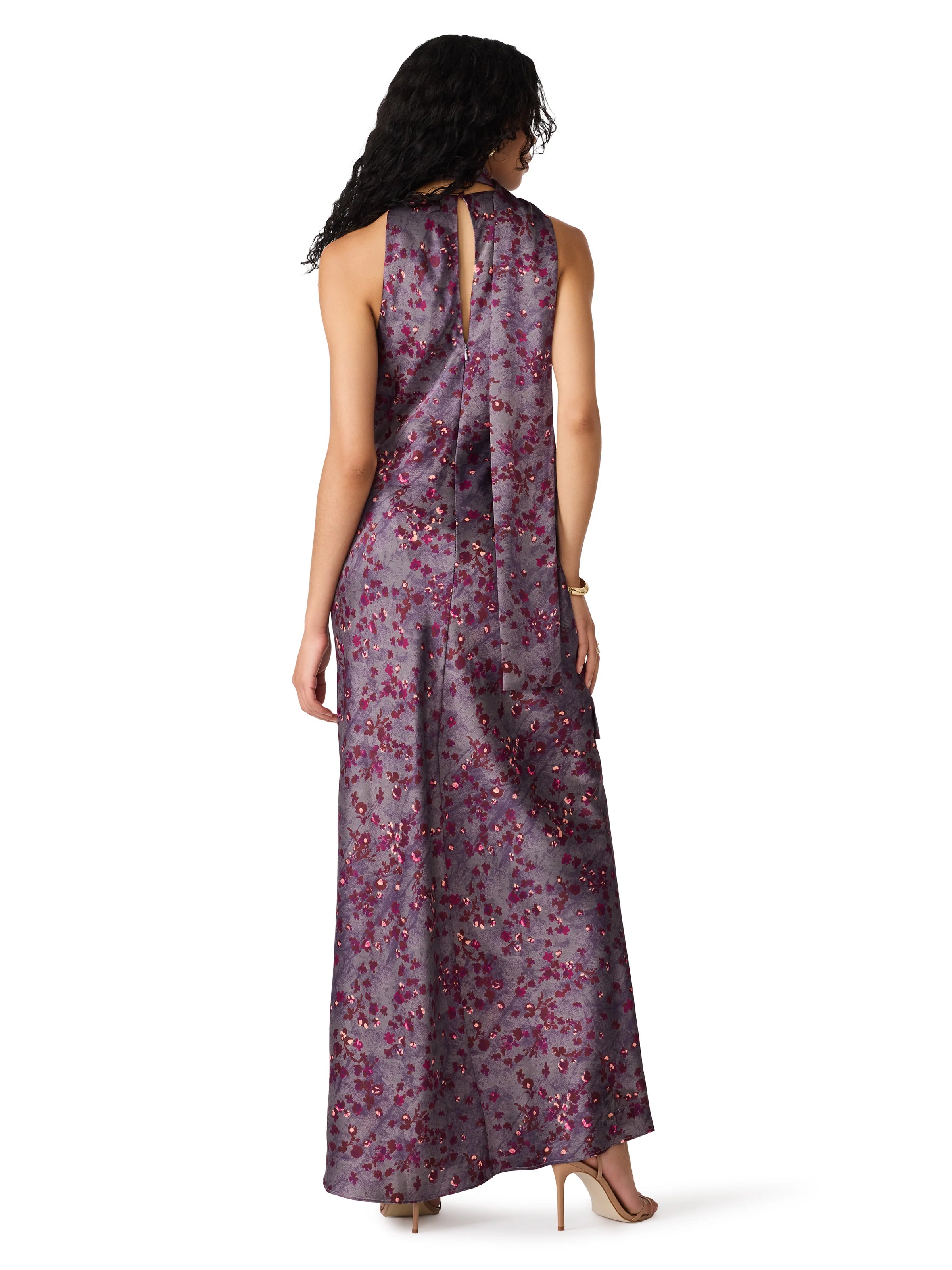 Jaiden Dress in Feather Grey