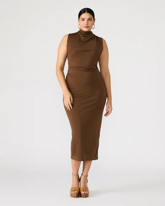 Mo Dress Brown | Steve Madden