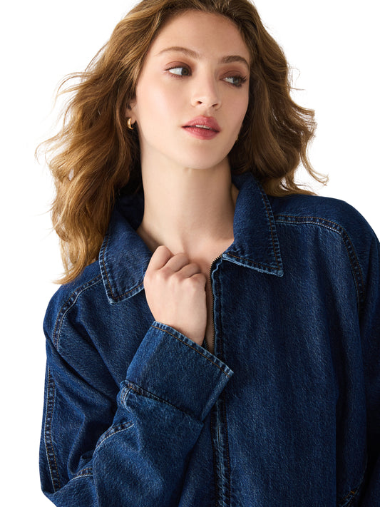 Mackey Jacket Midnight | Steve Madden