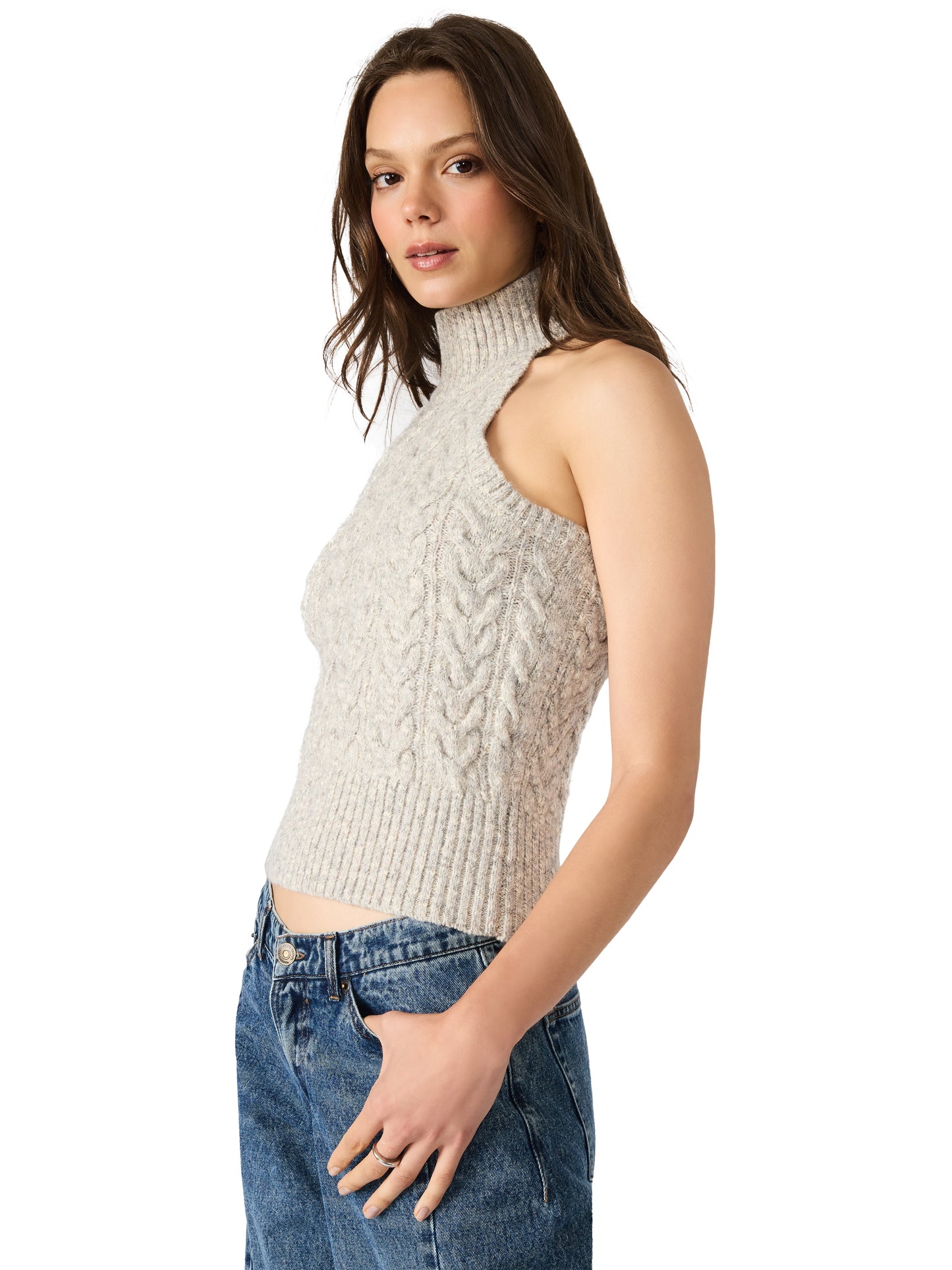 Alina Halter Sweater | Steve Madden