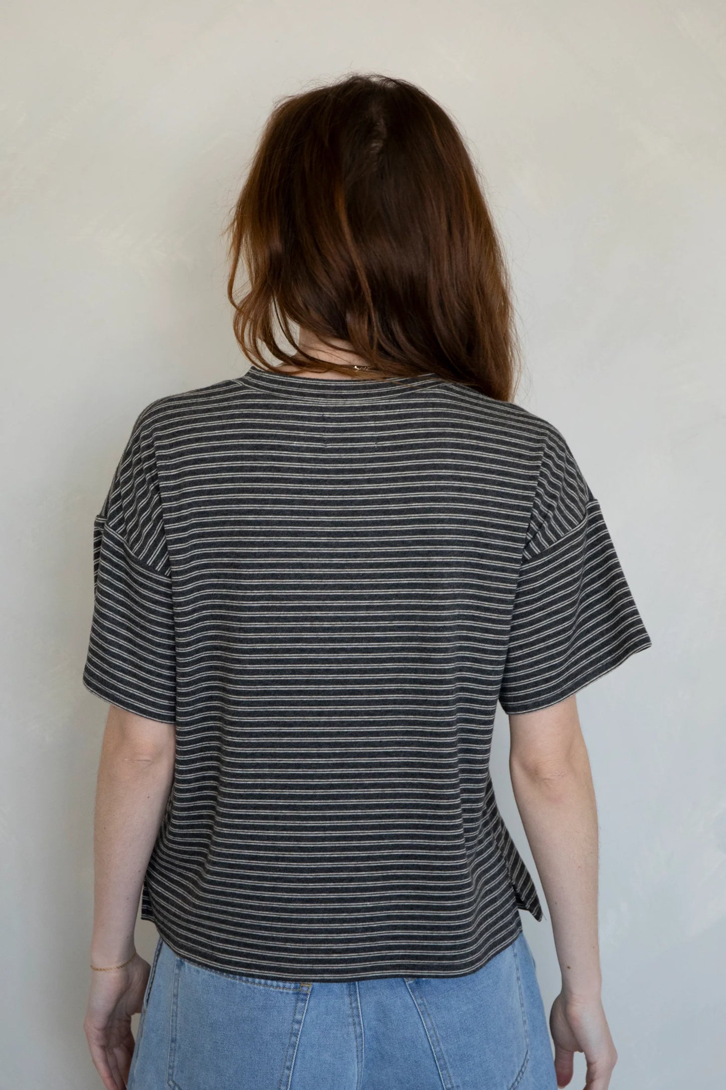 Marlo Tee in Charcoal