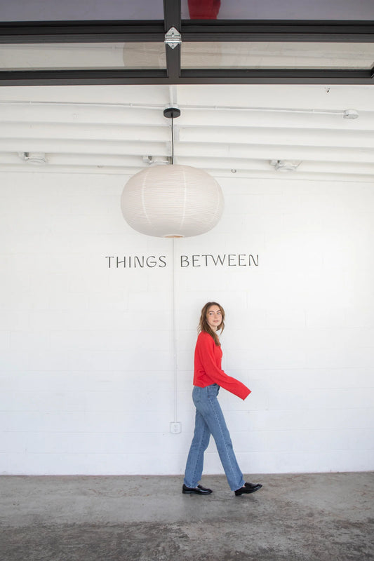 Piper Cardigan in Red