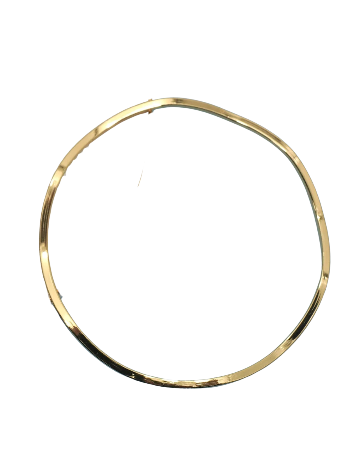 Wave Bangle in Gold