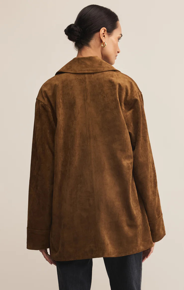 Decker Faux Suede Chore Coat | Z SUPPLY