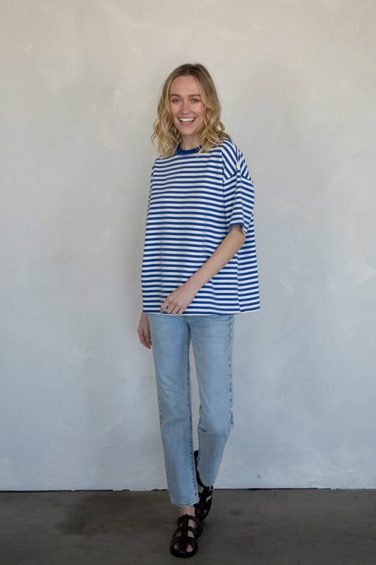 Cassandra Striped Tee
