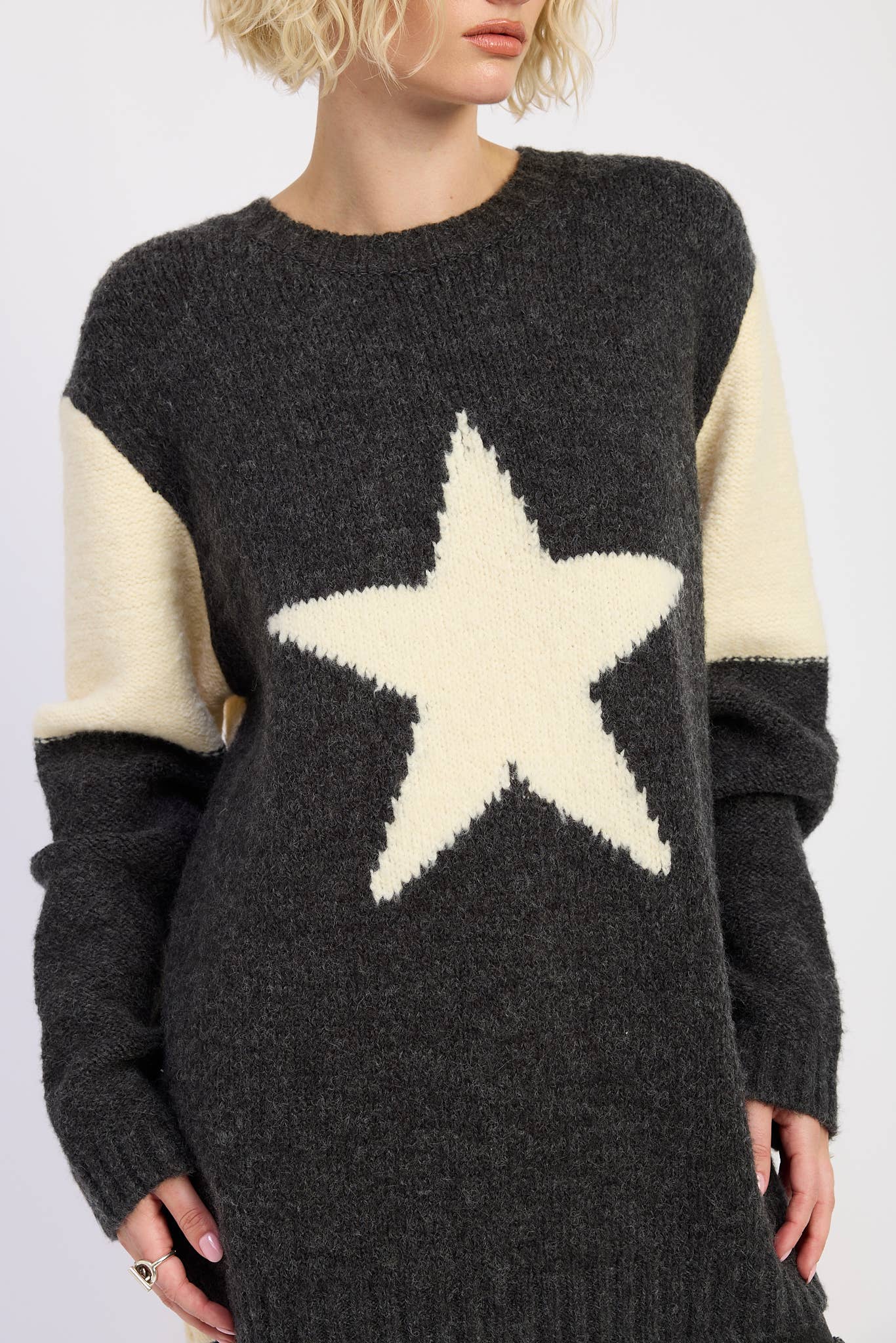 Star Oversized Sweater