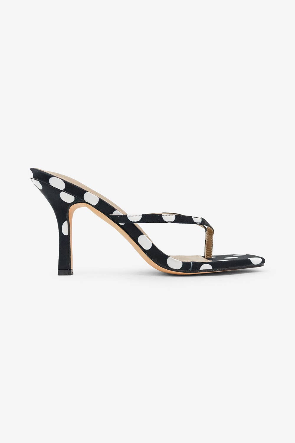 Black Polka Dot Heel
