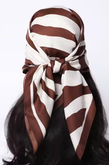 Zebra Print Scarf