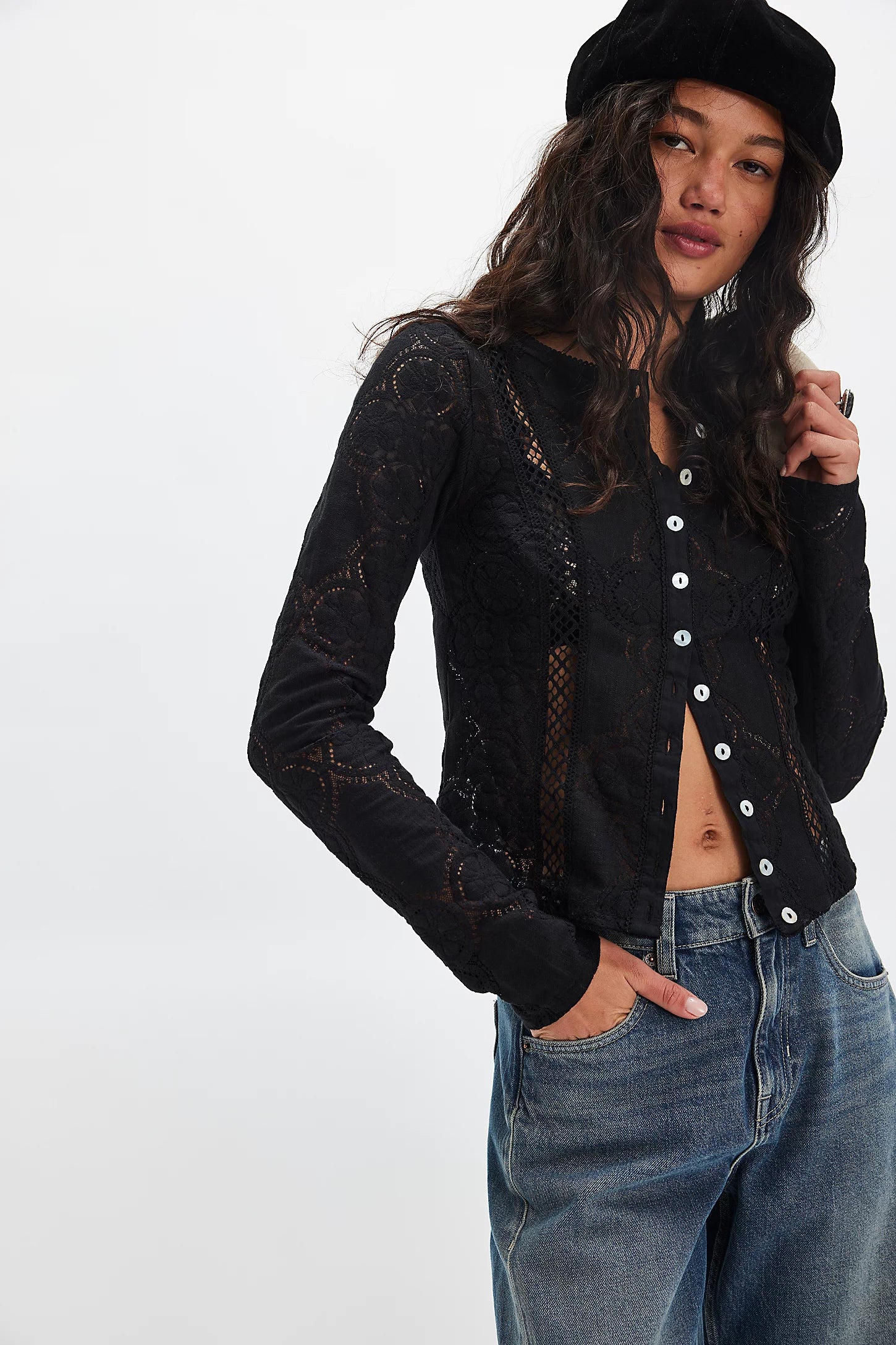 JAE Knit Long Sleeve in Black