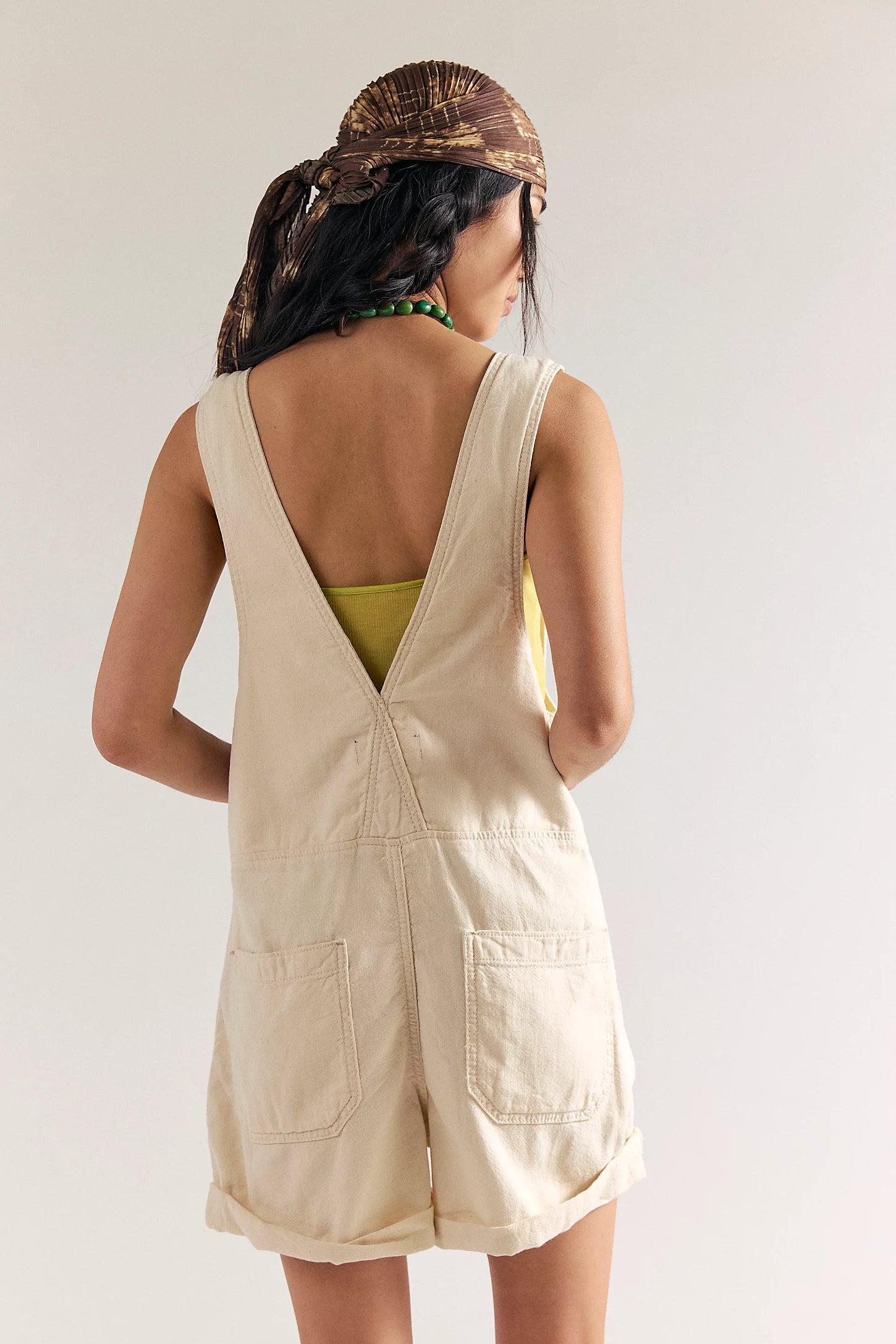 Jude Shortalls in Ecru