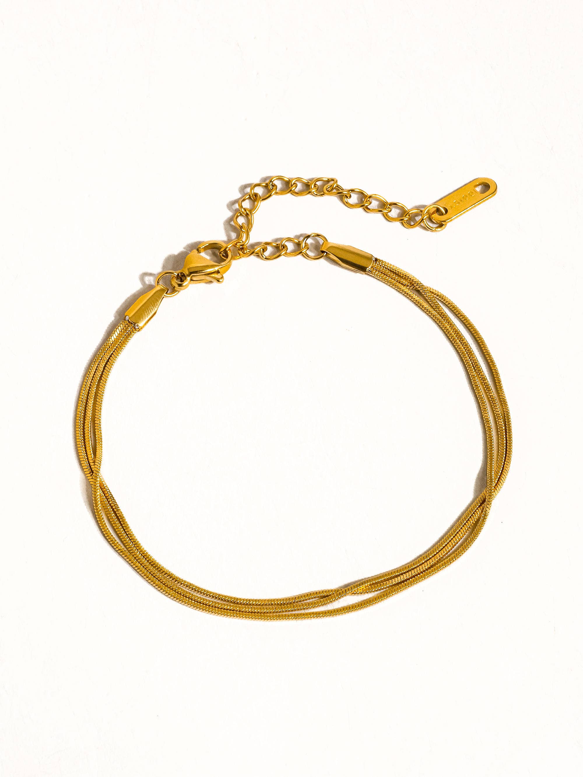 Multi Thin Herringbone Bracelet