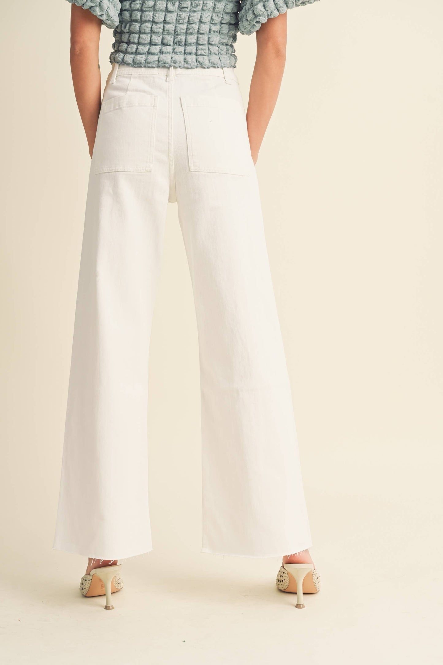 Gina Pants in White