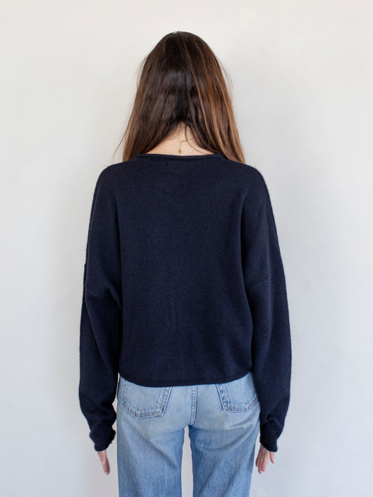 Piper Cardigan in Midnight