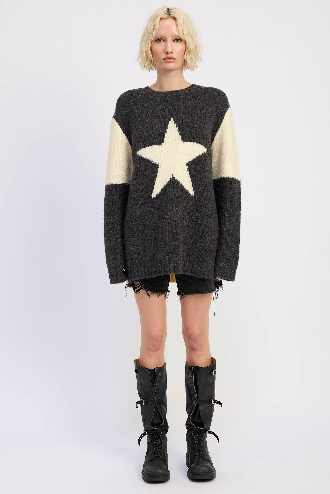 Star Oversized Sweater