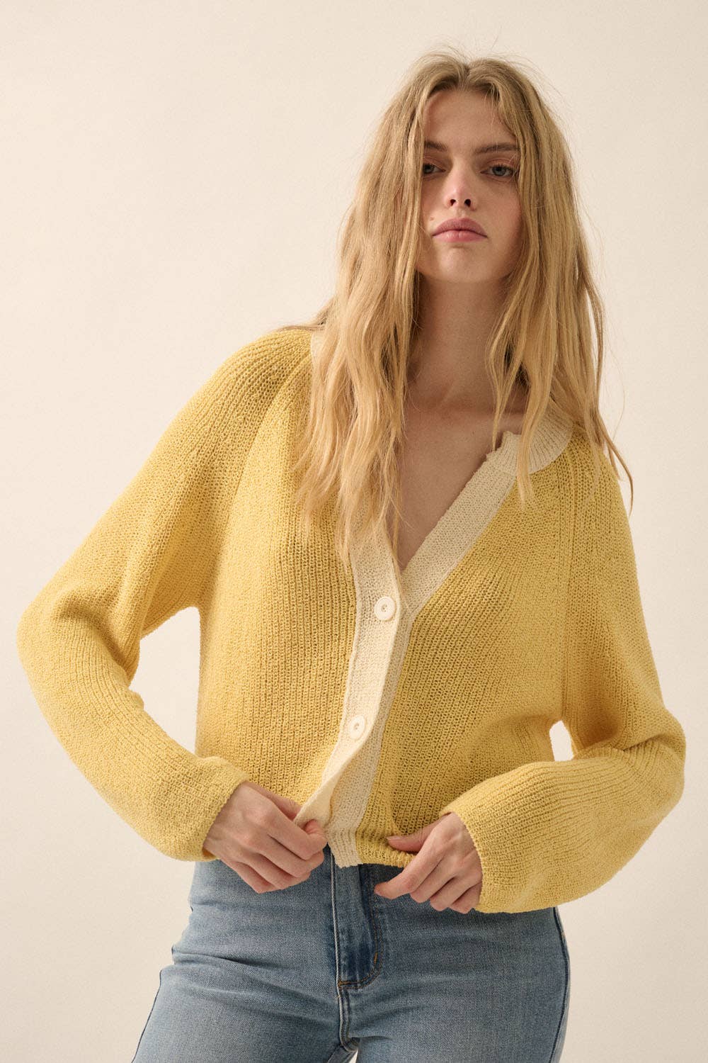 Kendall Cardigan in Butter