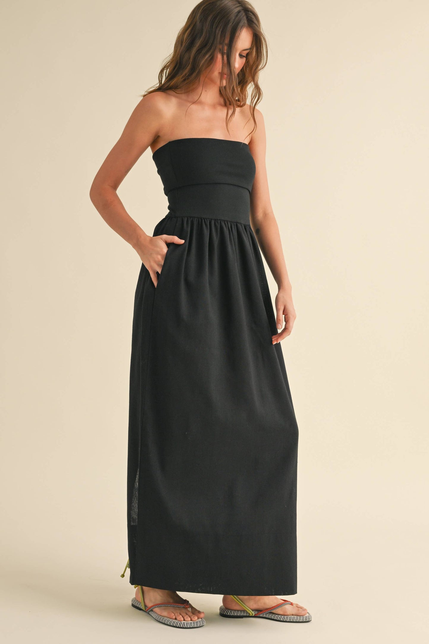 Mel Sundress in Black