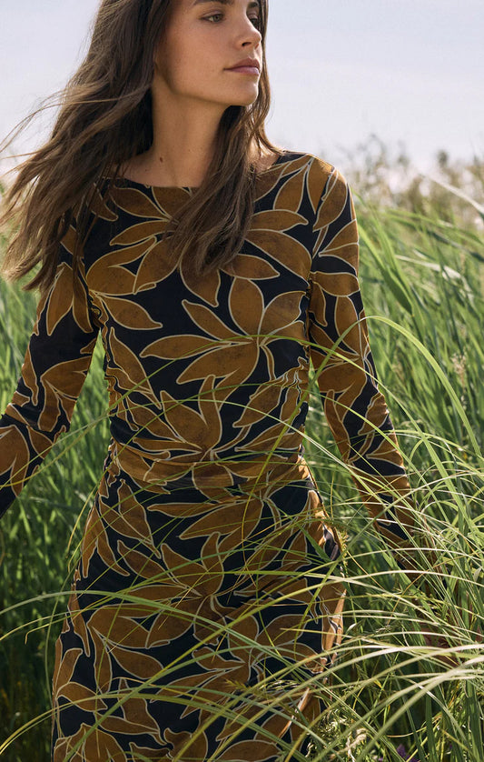 Spellbound Mesh Floral Maxi Dress | Z SUPPLY