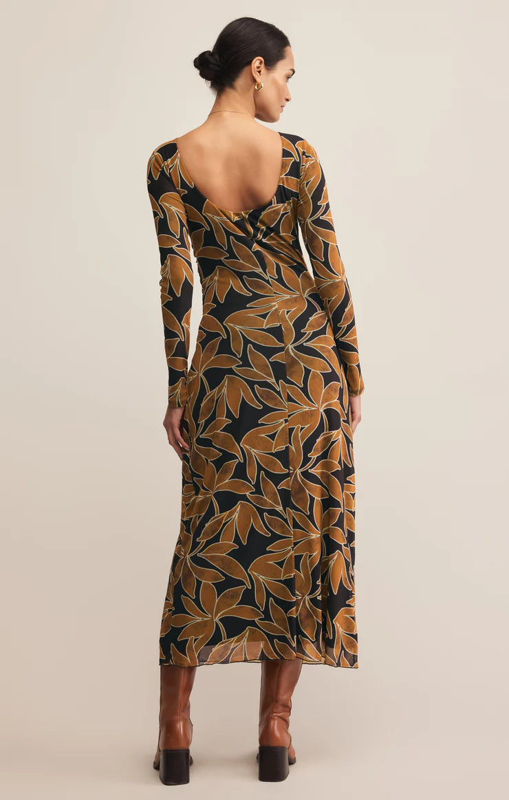 Spellbound Mesh Floral Maxi Dress | Z SUPPLY